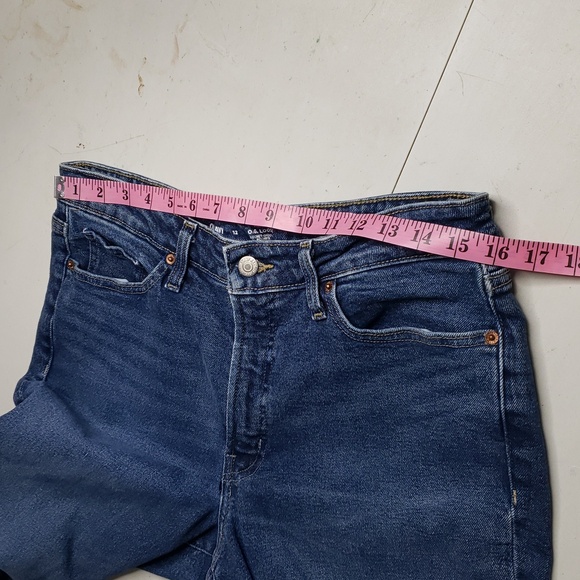 Old Navy Womens High Rise OG Loose Secret Smooth Pockets Straight Jeans Size 12 - Picture 11 of 16